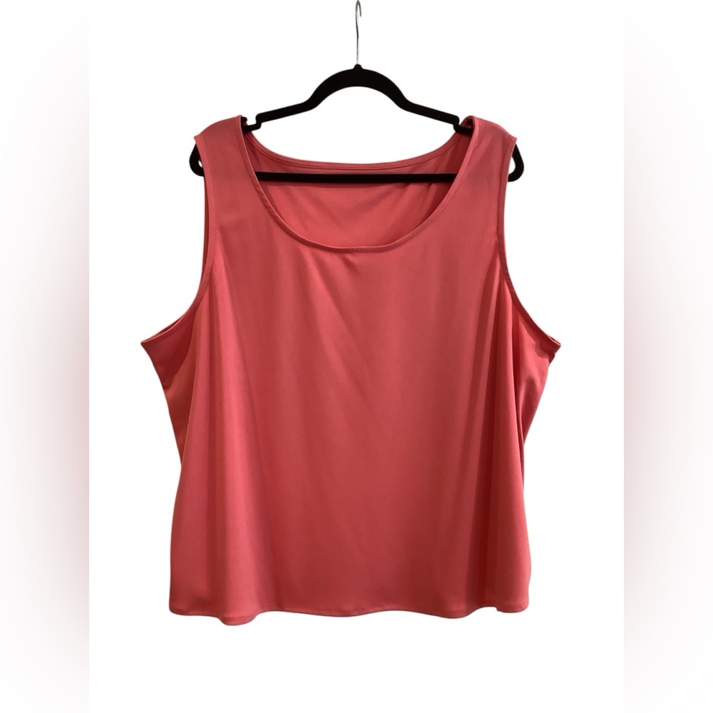 Women's Sleeveless Pink Top Size 18W/20W